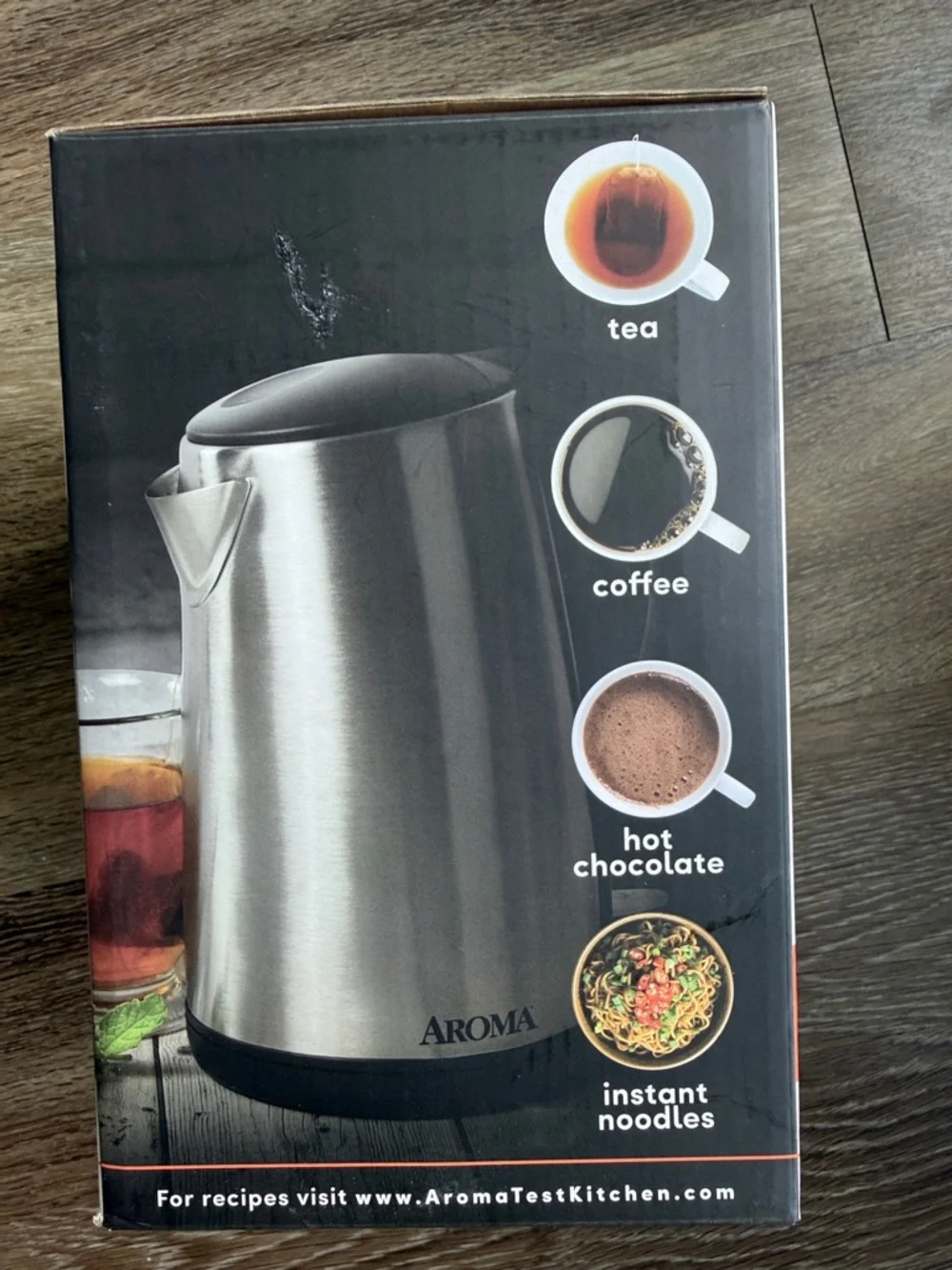 NWT Aroma 1.7L Electric Kettle